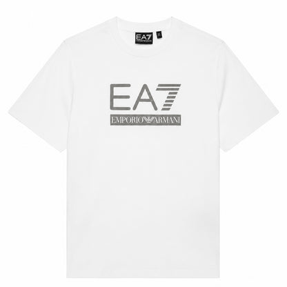 EA7 Emporio Armani T-Shirt 7B000350-U0002 | Maglietta Ragazzi Manica Corta | Bianco