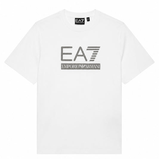 EA7 Emporio Armani T-Shirt 7B000350-U0002 | Maglietta Ragazzi Manica Corta | Bianco