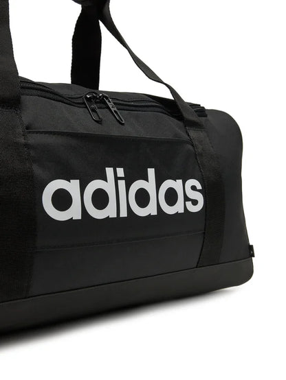 ADIDAS LINEAR DUFFEL S BLACK/BLACK/WHITE JE8343