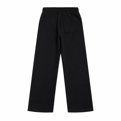 New Balance Small Logo Straight Leg YB62Y8PV-BK – Nero | Pantaloni bambino e ragazzo in fleece, gamba dritta e mini logo per outfit casual quotidiani