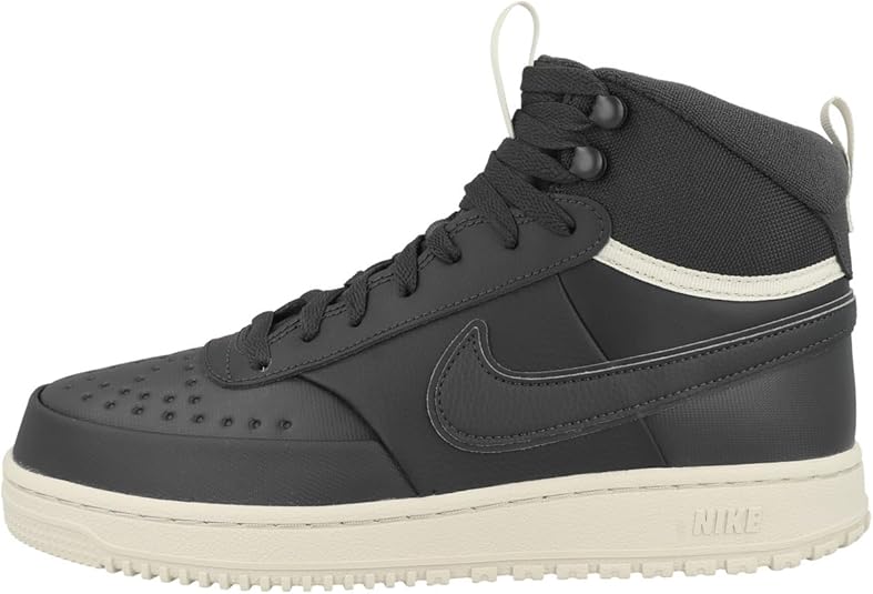 NIKE COURT VISION MID WINTER DK SMOKE GREY/DK SMOKE GREY-LIGHT BONE DR7882-003