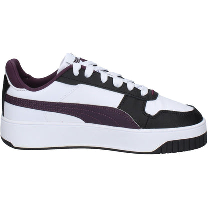 PUMA CARINA STREET PUMA WHITE-MIDNIGHT PLUM-PUMA BLACK 389390-27