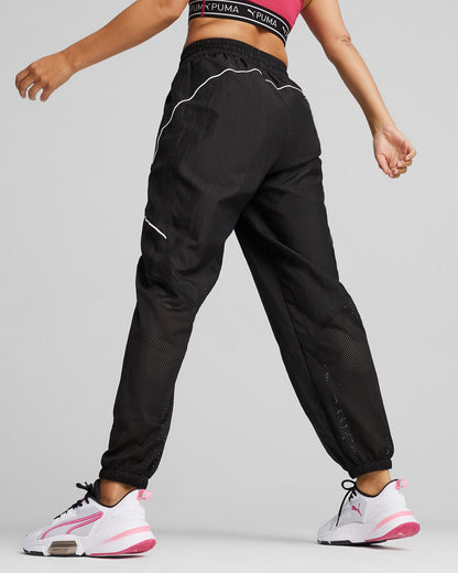 PUMA FIT MOVE WOVEN JOGGER BLACK 524813-01