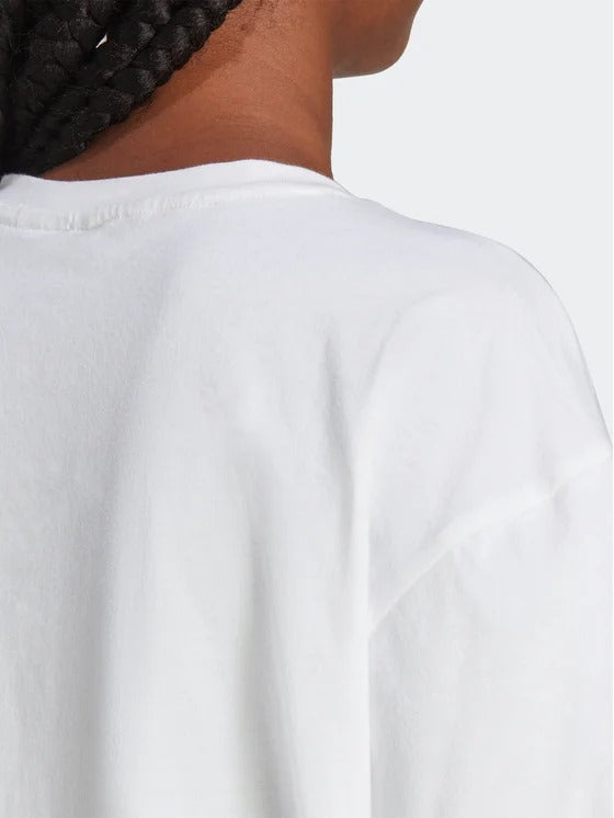 ADI W BL BF TEE WHITE/BLACK HR4930