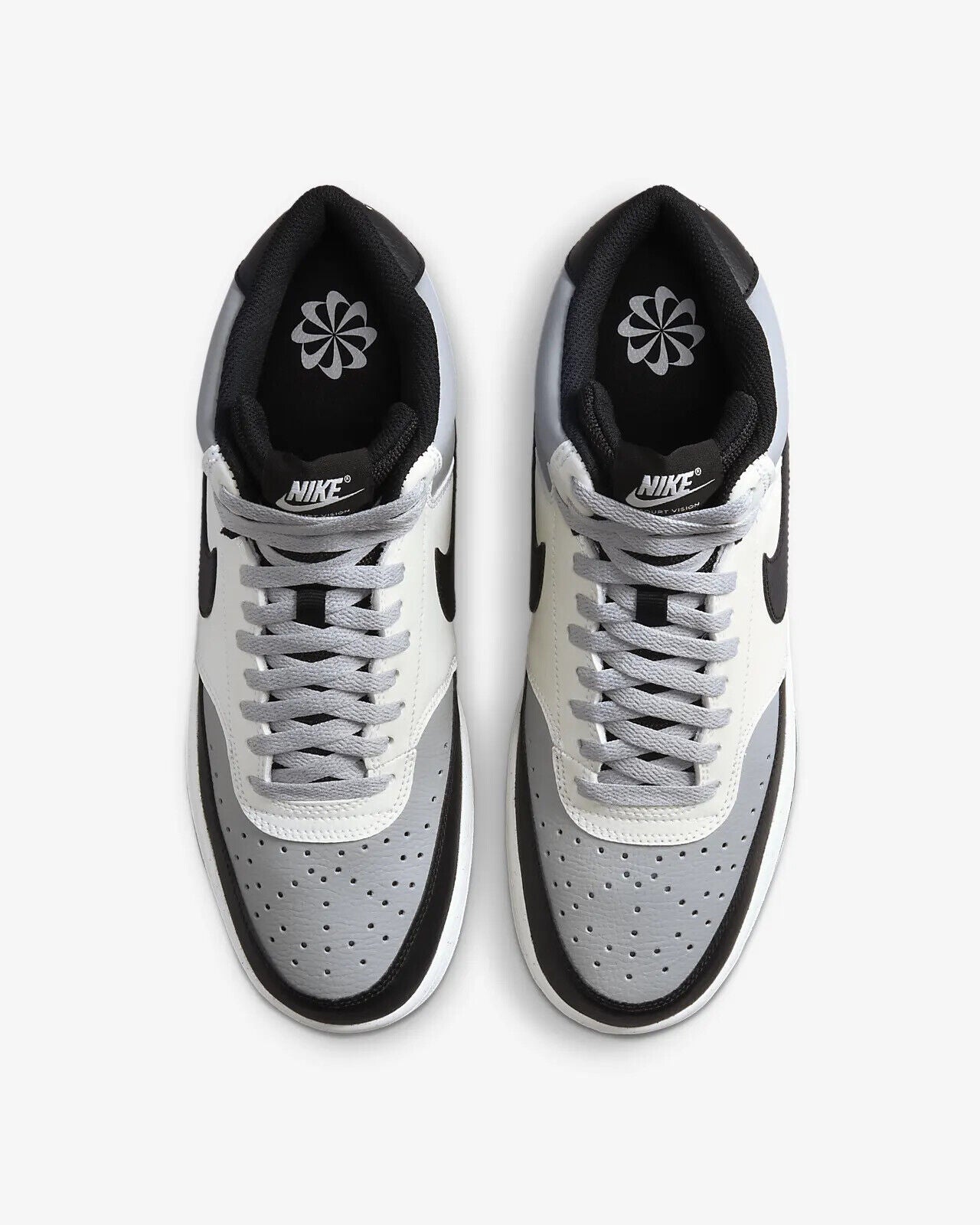 Nike Court Vision Mid Next Nature LT SMOKE GREY/BLACK-SAIL DN3577-002