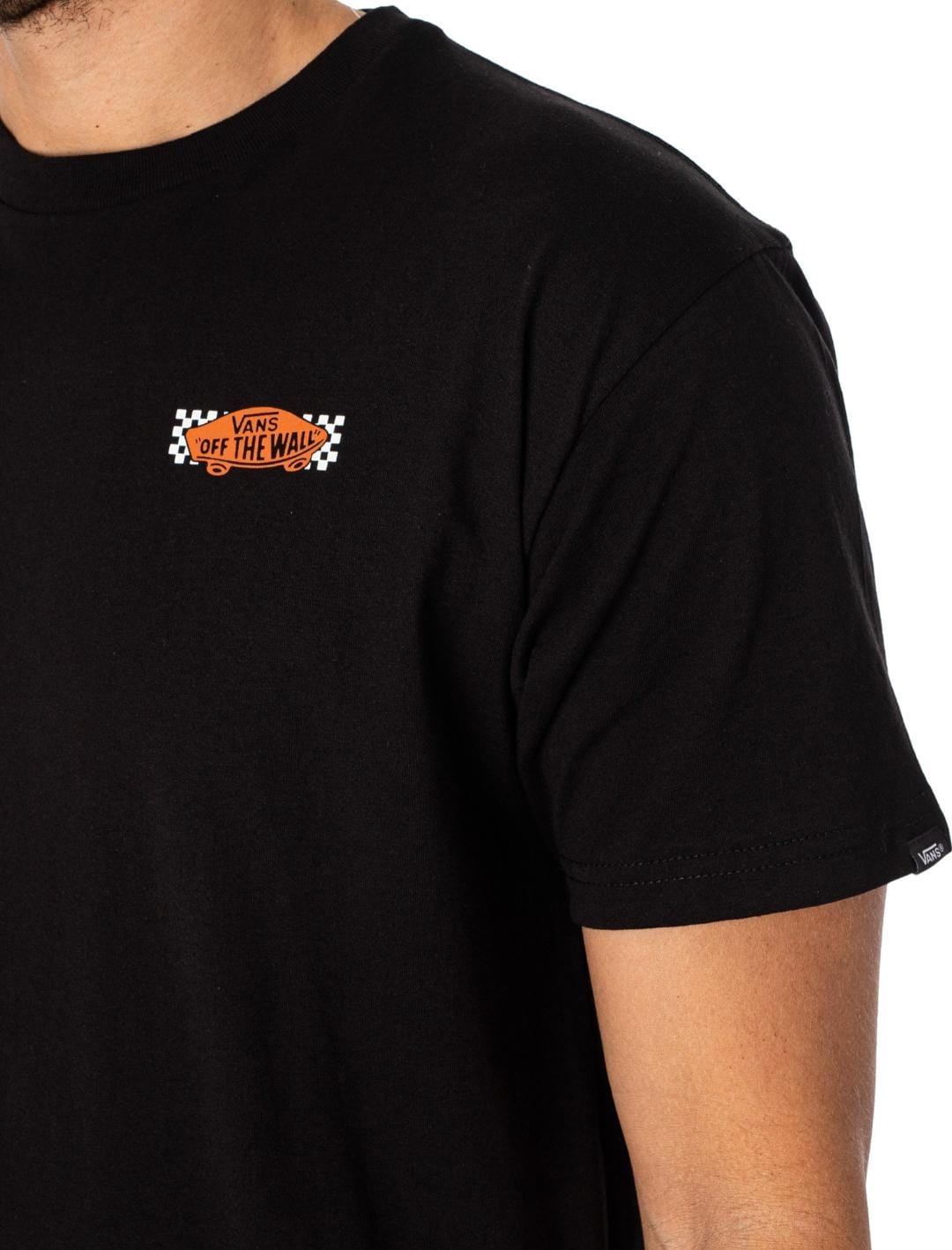 VN000FKMBLK1 VAN WAYRACE TEE-B BLACK