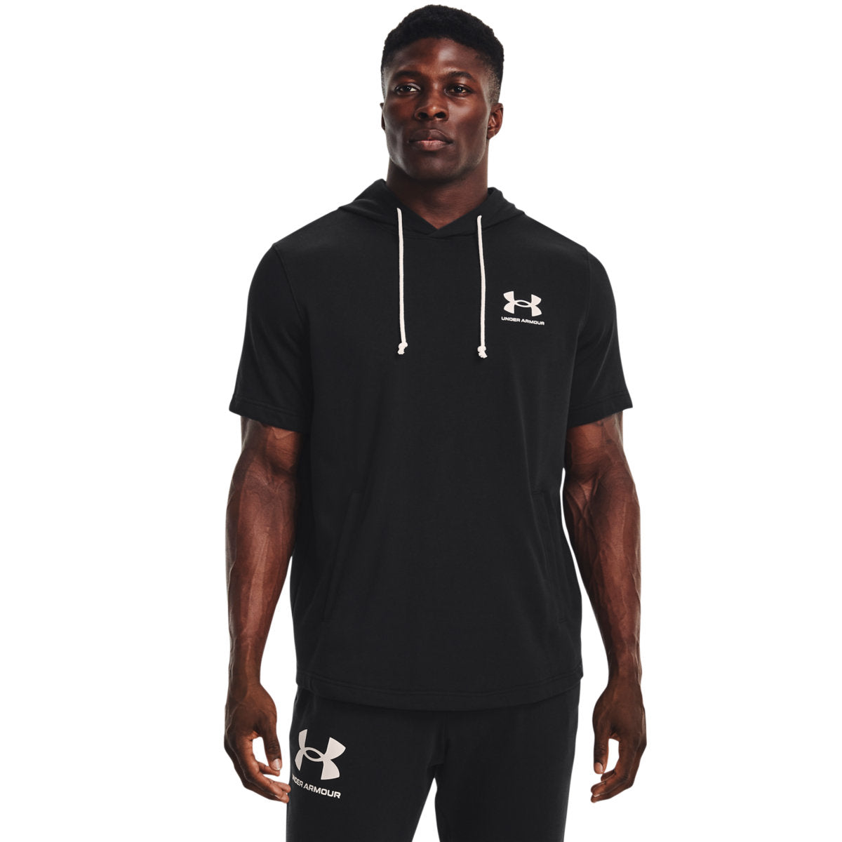 UNDER ARMOUR RIVAL TERRY LC SS HD 1370396-001