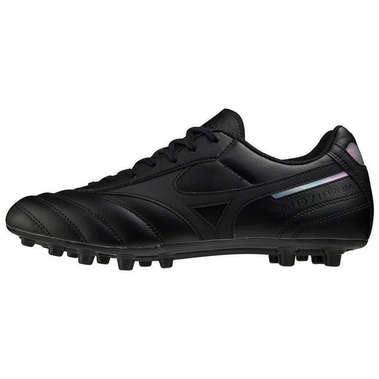 Mizuno MORELIA II CLUB AG scarpe calcio uomo pelle nero per erba sintetica P1GA221799