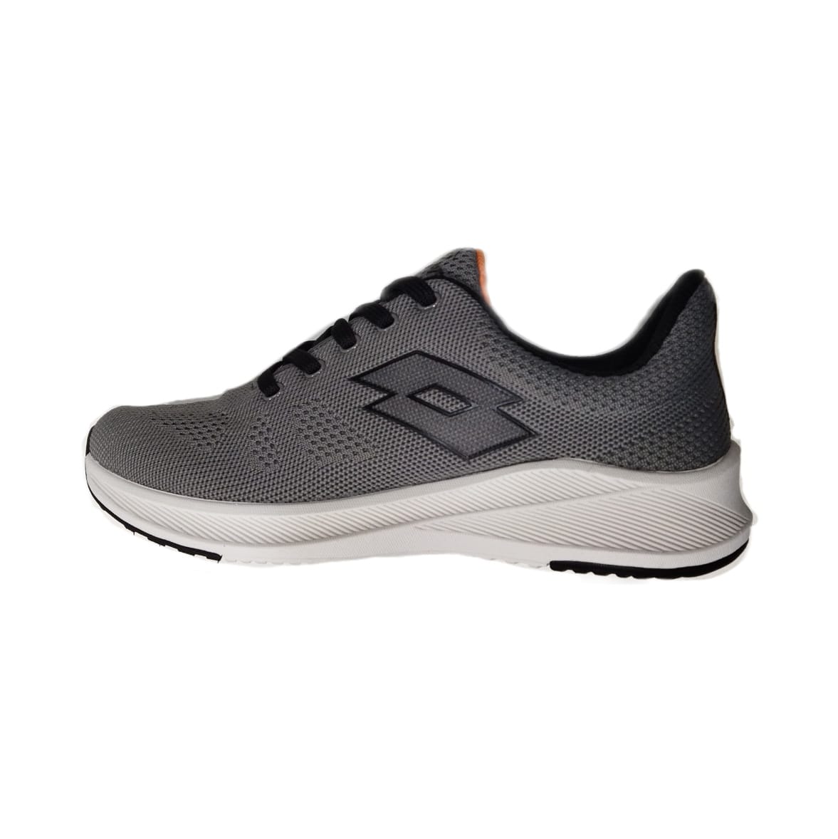 Lotto EVO 1000 COOL GRAY 10U/ALL BLACK scarpe running uomo grigio 218461-8WA