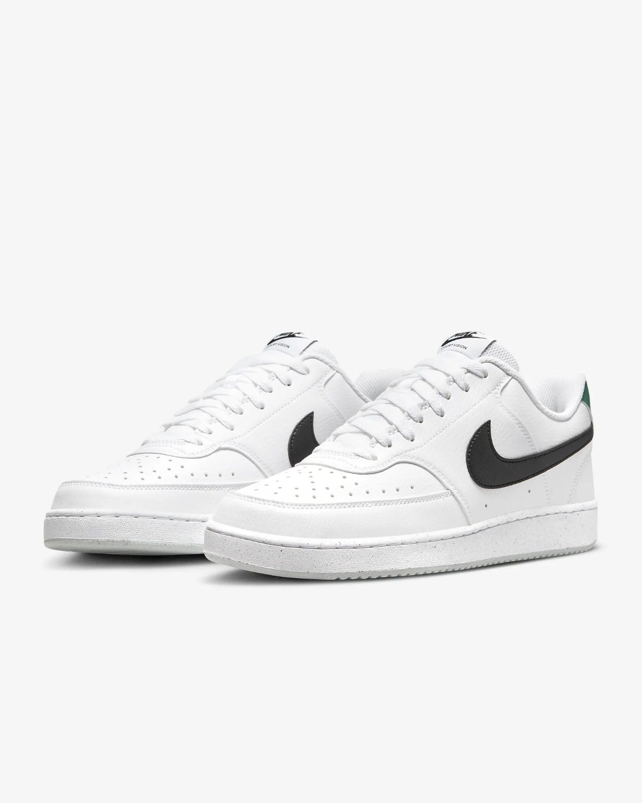 Nike Court Vision Low Next Nature WHITE/BLACK-MALACHITE-WHITE DH2987-110