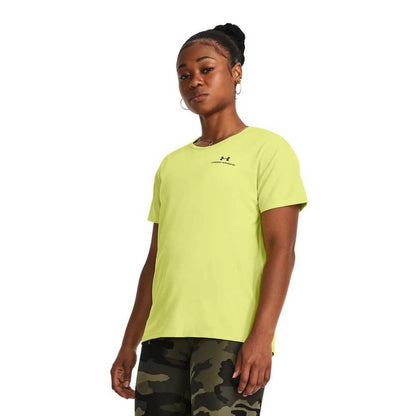 1379141-743 UA RUSH ENERGY SS 2.0 - lime yellow