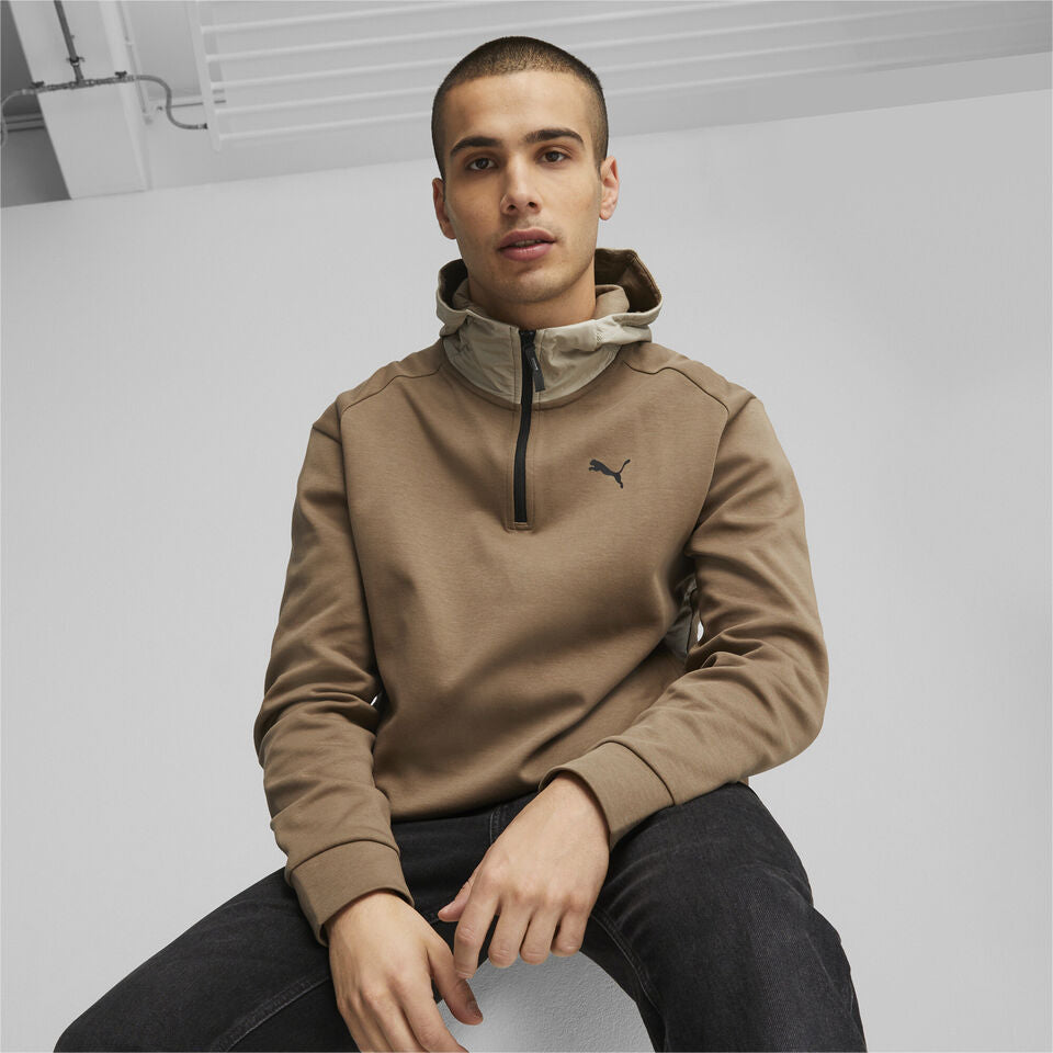 675893-93 RAD/CAL Half-Zip DK Chocolate Chip