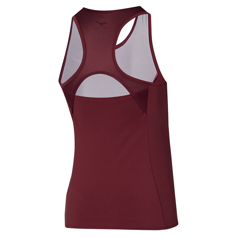 MIZUNO TENNIS PRINTED TANK W CABERNET 62GAA20262