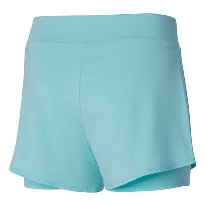 MIZUNO TENNIS FLEX SHORT W TANAGER TURQUOISE 62GBA21527