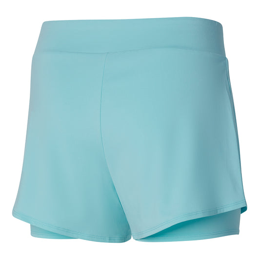 MIZUNO TENNIS FLEX SHORT W TANAGER TURQUOISE 62GBA21527