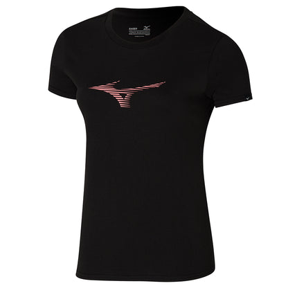 MIZUNO ATHLETIC RB TEE W black K2GAA20109