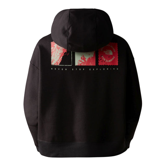 NF0A8525JK31 NTF W OUTDOOR GRAPHIC HOODIE TNF BLACK