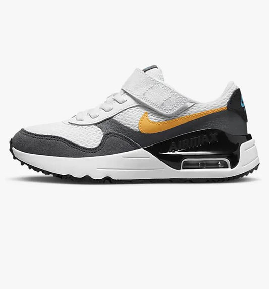 Nike Air Max SYSTM WHITE/LASER ORANGE-IRON GREY DQ0285-104