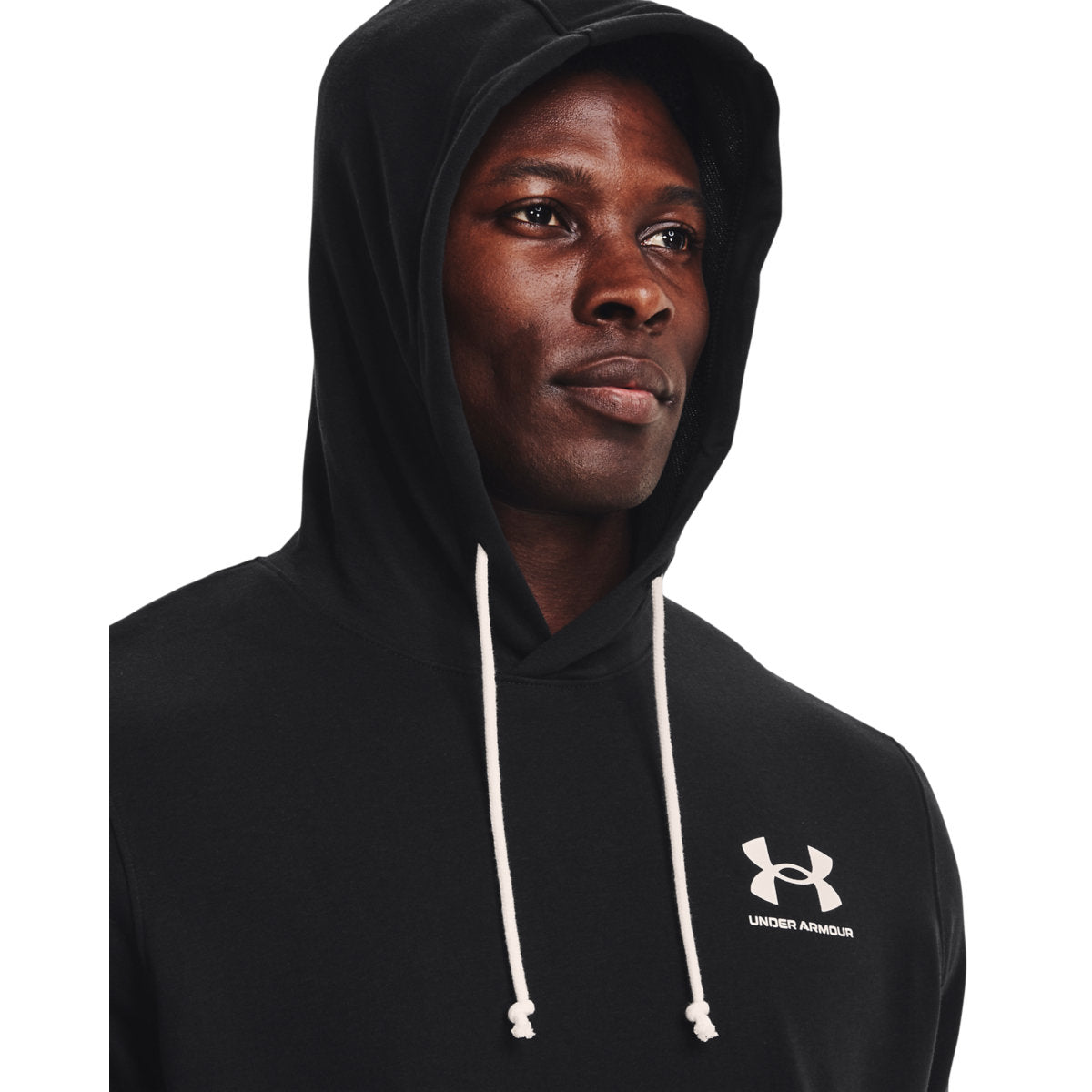 UNDER ARMOUR RIVAL TERRY LC SS HD 1370396-001