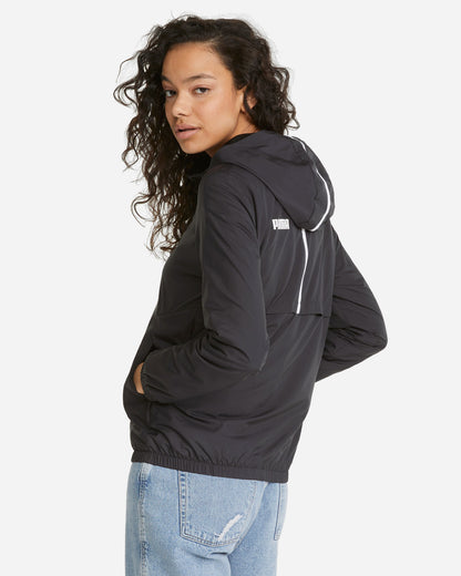 847494-01 ESS Solid Windbreaker Black