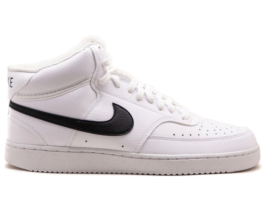 Nike Court Vision Mid Next Nature WHITE/BLACK-WHITE scarpe stivaletto basket uomo bianco/nero DN3577-101