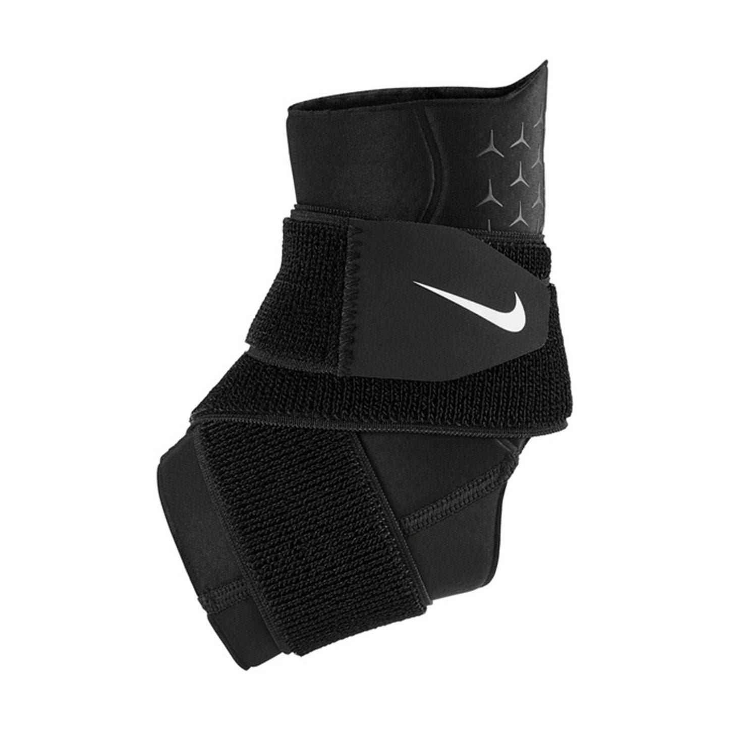 Nike ANKLE SLEEVE STR BK/WH cavigliera unisex nero N1000673010