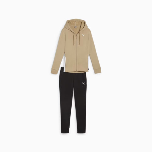PUM CLASSIC HOODED TRACKSUIT TR CL PRAIRIE TAN 673699-83