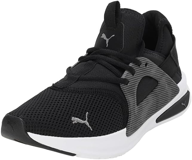 379067-01 Softride Enzo Evo Hyperwave Black-Cool Dark Gray