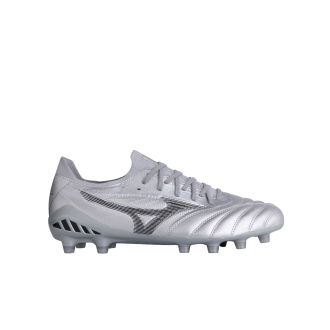 Mizuno MORELIA NEO III B ELITE scarpe calcio professionali pelle canguro uomo argento P1GA219103