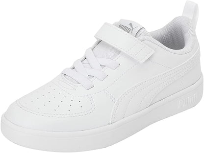 385836-01 Puma Rickie AC PS White- White-Glacier Gray