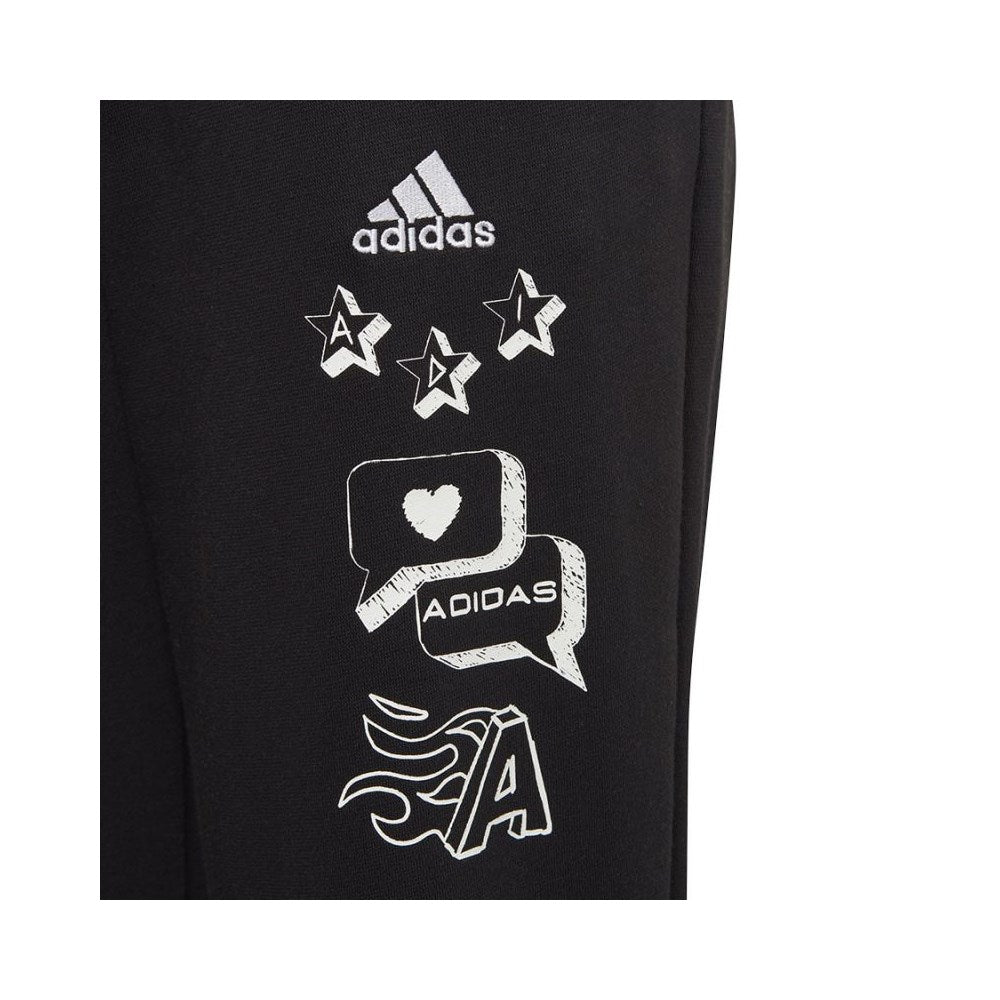 J BLUV Q3 PANT BLACK/WHITE IA1552