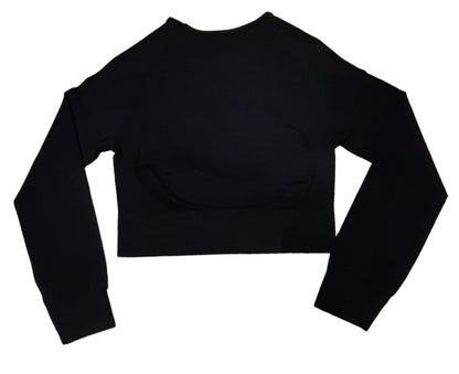 F3WSFT3-N FRE T-SHIRT MANICA LUNGA NERO