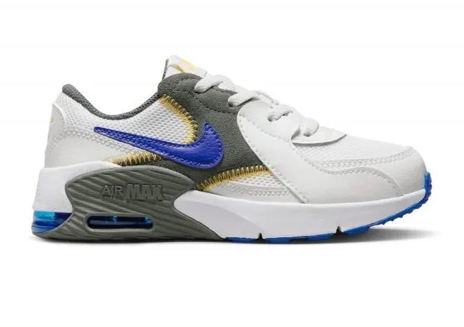 Nike Air Max Excee SUMMIT WHITE/RACER BLUE-IRON GREY sneakers bianco/blu/grigio bambino CD6892-116