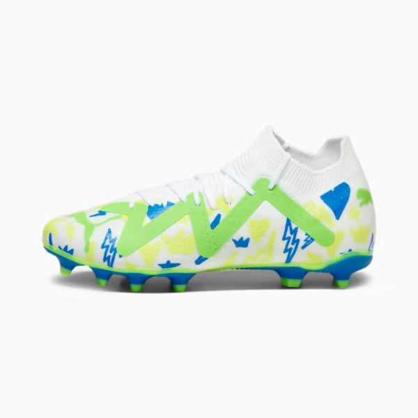 107612-01 FUTURE MATCH NJr FG/AG White-Racing Blue-Lemon Meringue-Parakeet Green