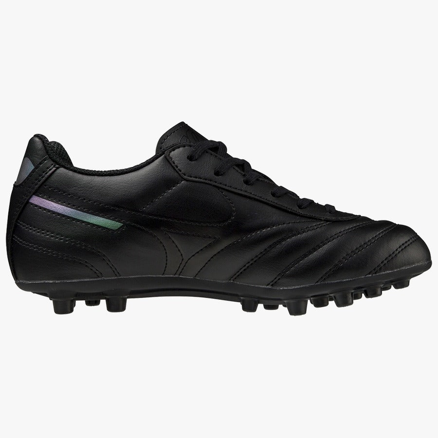 Mizuno MORELIA II CLUB jr AG scarpe calcetto bambini/ragazzi nero/iridescente P1GB221799