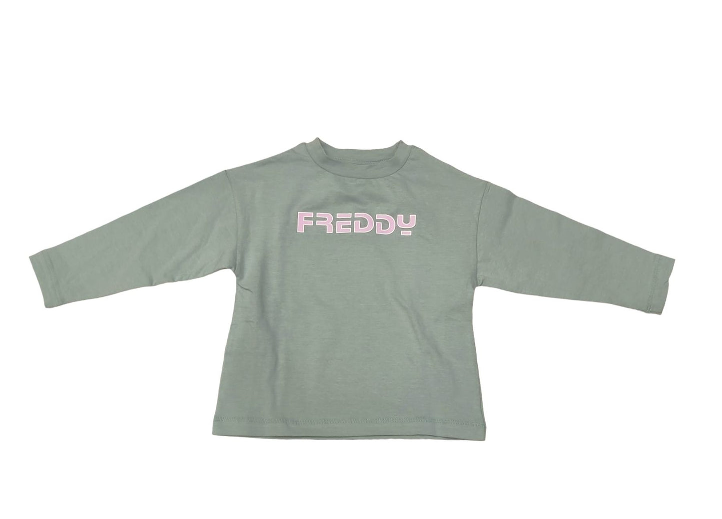 FR1486-004 FRE T-SHIRT VERDE ARDESIA