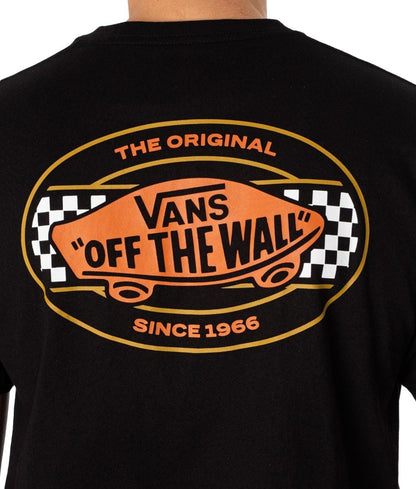 VN000FKMBLK1 VAN WAYRACE TEE-B BLACK