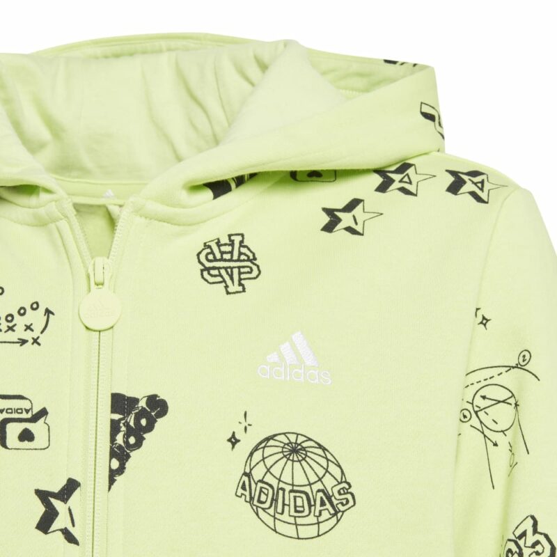 J BLUV Q3 FZHD PULLIM/BLACK/WHITE IA1556