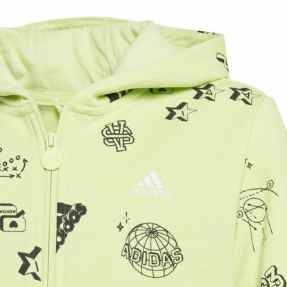 J BLUV Q3 FZHD PULLIM/BLACK/WHITE IA1556