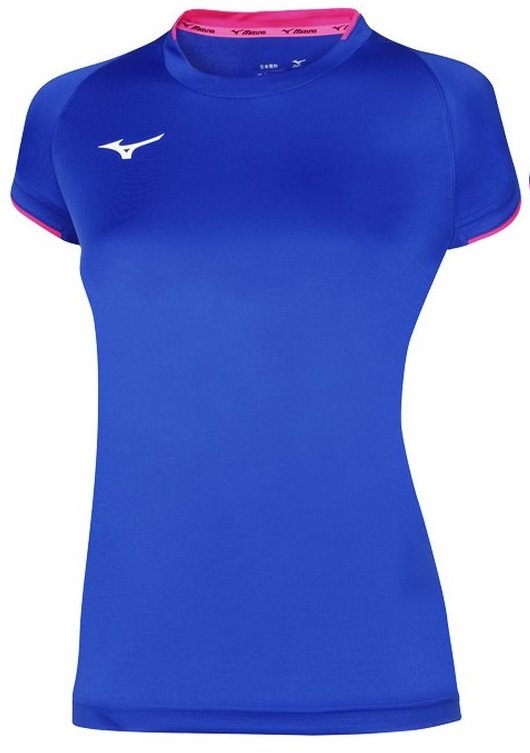 TEAM CORE S/SLEEVE TEE WOS Royal/Pink Fluo 32EA720222