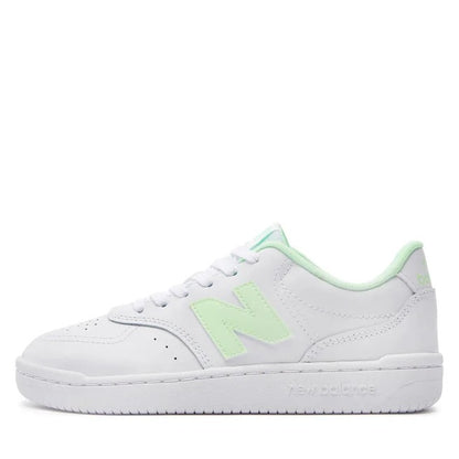 NEW BALANCE NEW Scarpe Lifestyle Womens - Suede/Mesh - WHITE/LIME 80 BBW80WMG