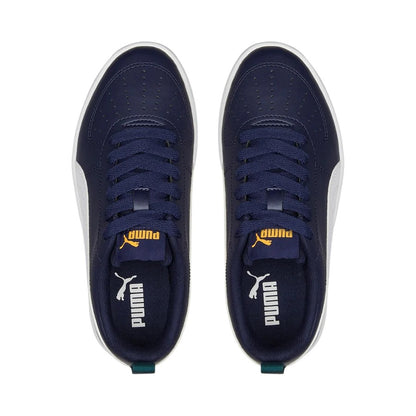 PUM PUMA RICKIE JR PEACOAT-WHITE 384311-07