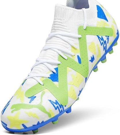 107617-01 FUTURE MATCH NJr MG White-Racing Blue-Lemon Meringue-Parakeet Green