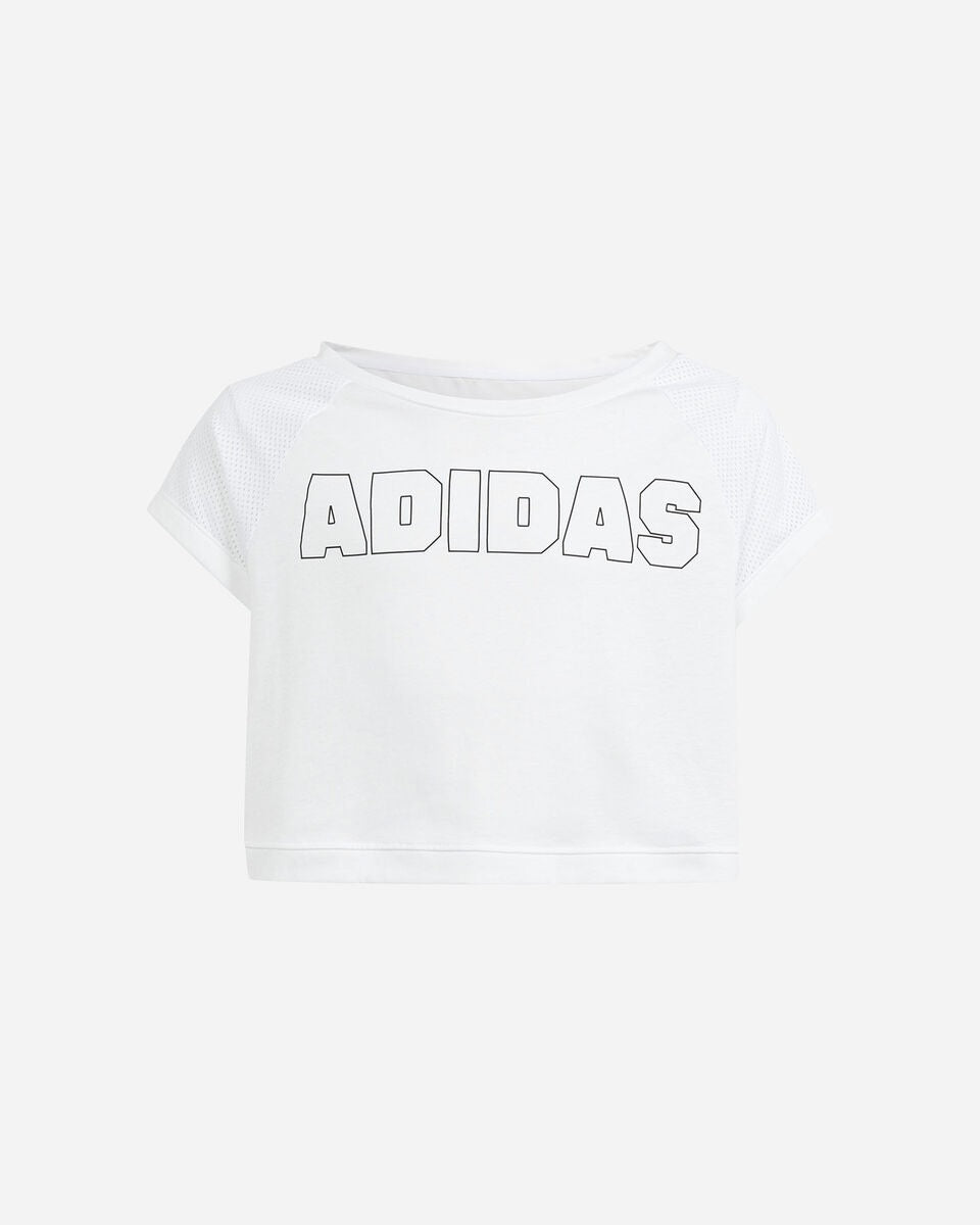 ADIDAS JG CRPD T WHITE/BLACK IN1903