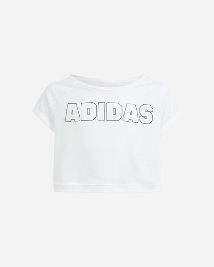 ADIDAS JG CRPD T WHITE/BLACK IN1903