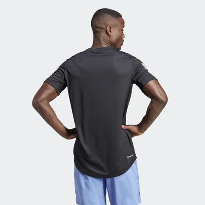 T-SHIRT DA TENNIS CLUB 3-STRIPES HS3262