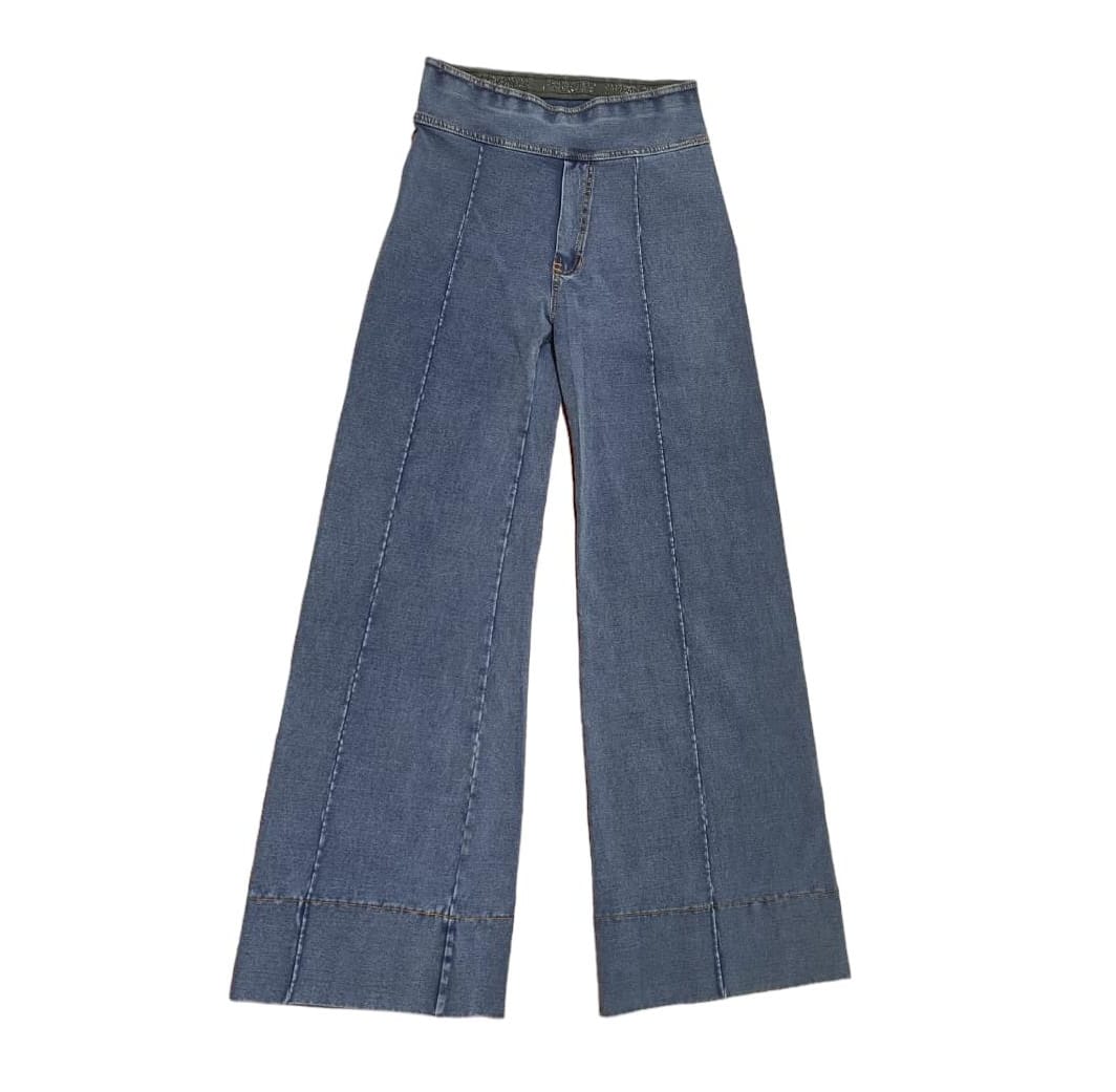 FREDDY PANTALONE LUNGO DENIM BLU MEDIO-TOB. SEAMS NOWY33HS401ORG-J108T