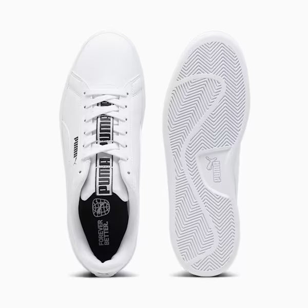 392501-01 Puma Smash 3.0 Logobsession White- Black
