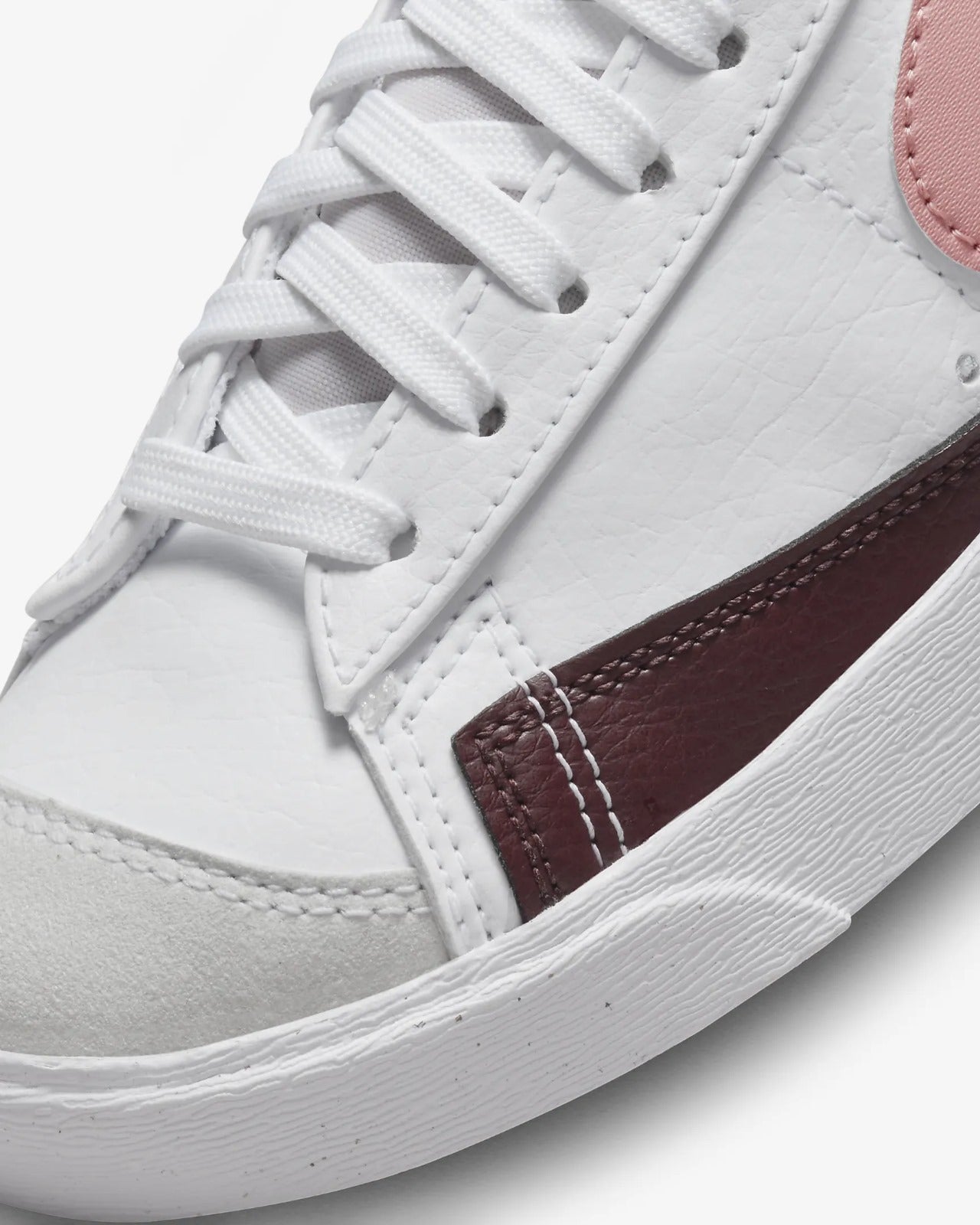 Nike Blazer Mid '77 Next Nature WHITE/RED STARDUST-NIGHT MAROON DQ4124-105