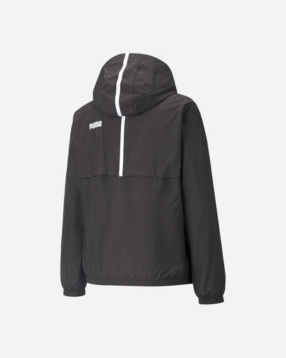 847494-01 ESS Solid Windbreaker Black